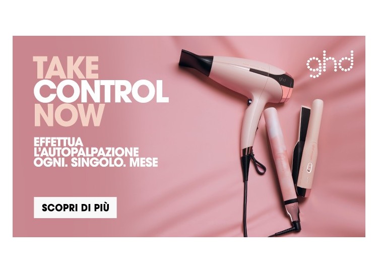 GHD PINK - TAKE CONTROL NOW